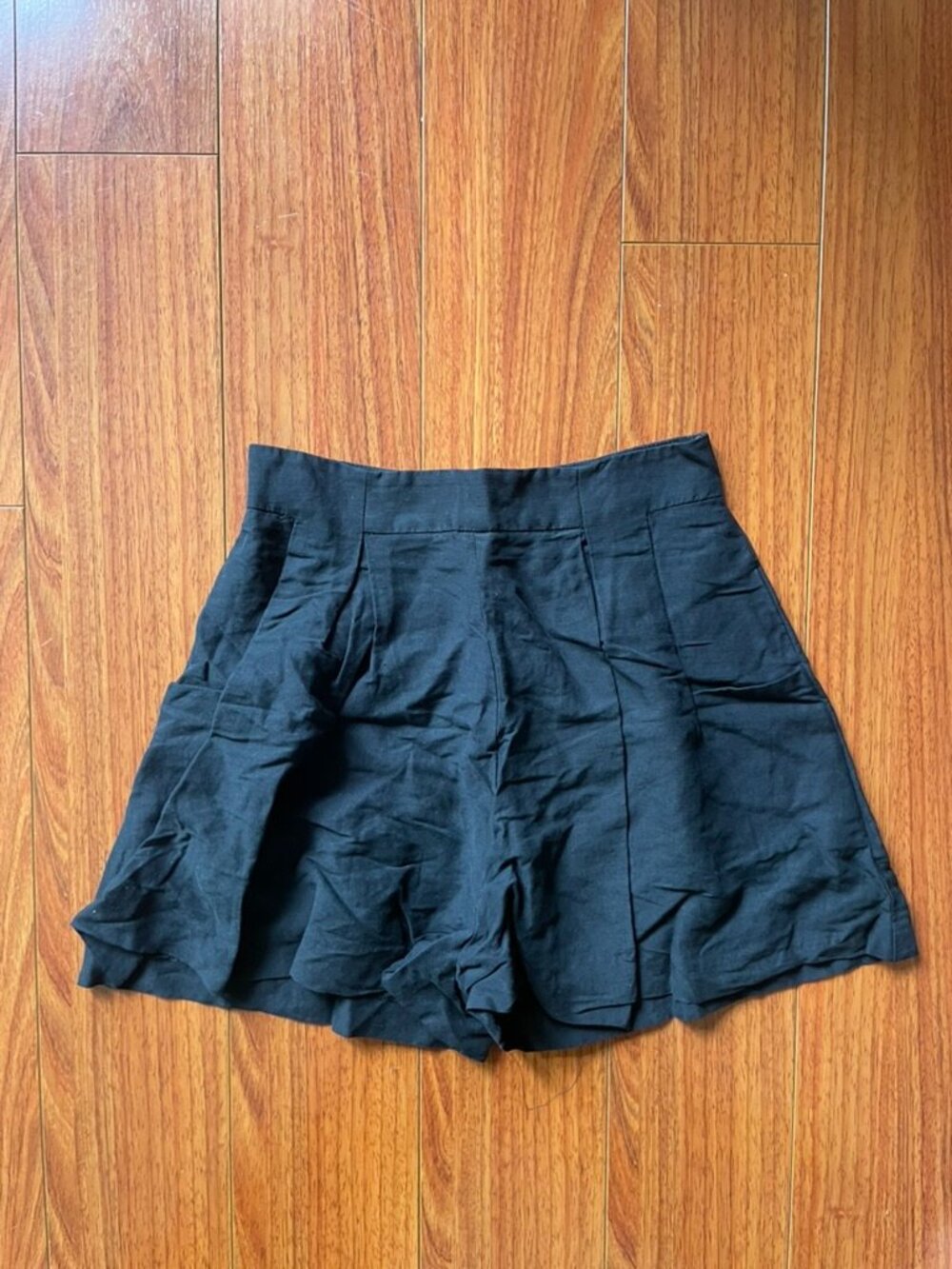 Dress Up by Stephanie Downey High-Waisted Linen Shorts